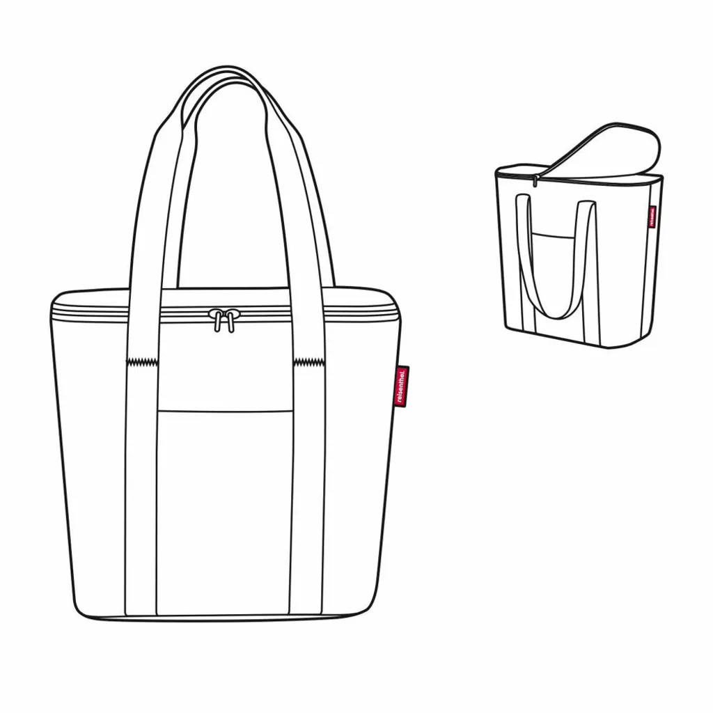 Reisenthel Coolerbag Kühltasche Einkaufstasche Thermo Tasche Shopper, Farbe:Twist Blue 5 Reisenthel Coolerbag Kühltasche Einkaufstasche Thermo Tasche Shopper, Farbe:Twist Blue – Bild 5