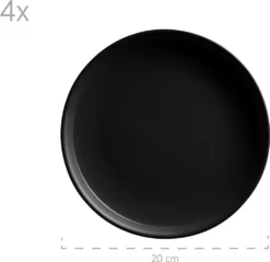 Mäser 931961 Kombiservice Alenia Für 4 Personen, Steinzeug, Schwarz (1 Set, 16-teilig) 12 Mäser 931961 Kombiservice Alenia Für 4 Personen, Steinzeug, Schwarz (1 Set, 16-teilig) -Qualitätsladen Für Geschirr 3f0a36ee2e890340cca4de71f2322dc3