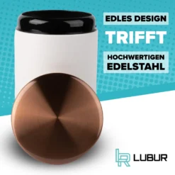 Lubur Premium Vorratsdosen Set - 3X Aufbewahrungsdose Für Lebensmittel - 1L Vorratsbehälter In Edlem Design Storage Jars - Pflegeleichte Vorratsdose Mit Deckel -Qualitätsladen Für Geschirr 3ff54eeb894635dd33d0384b7dee3ed3