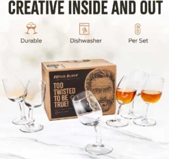 Brooze Bender Schnapsgläser 6er Set Stamper Glas Mit Stil Shot Vodka Likör Ouzo 10 Brooze Bender Schnapsgläser 6er Set Stamper Glas Mit Stil Shot Vodka Likör Ouzo -Qualitätsladen Für Geschirr 40552ea1d98729eb5f4f1def26a755f6