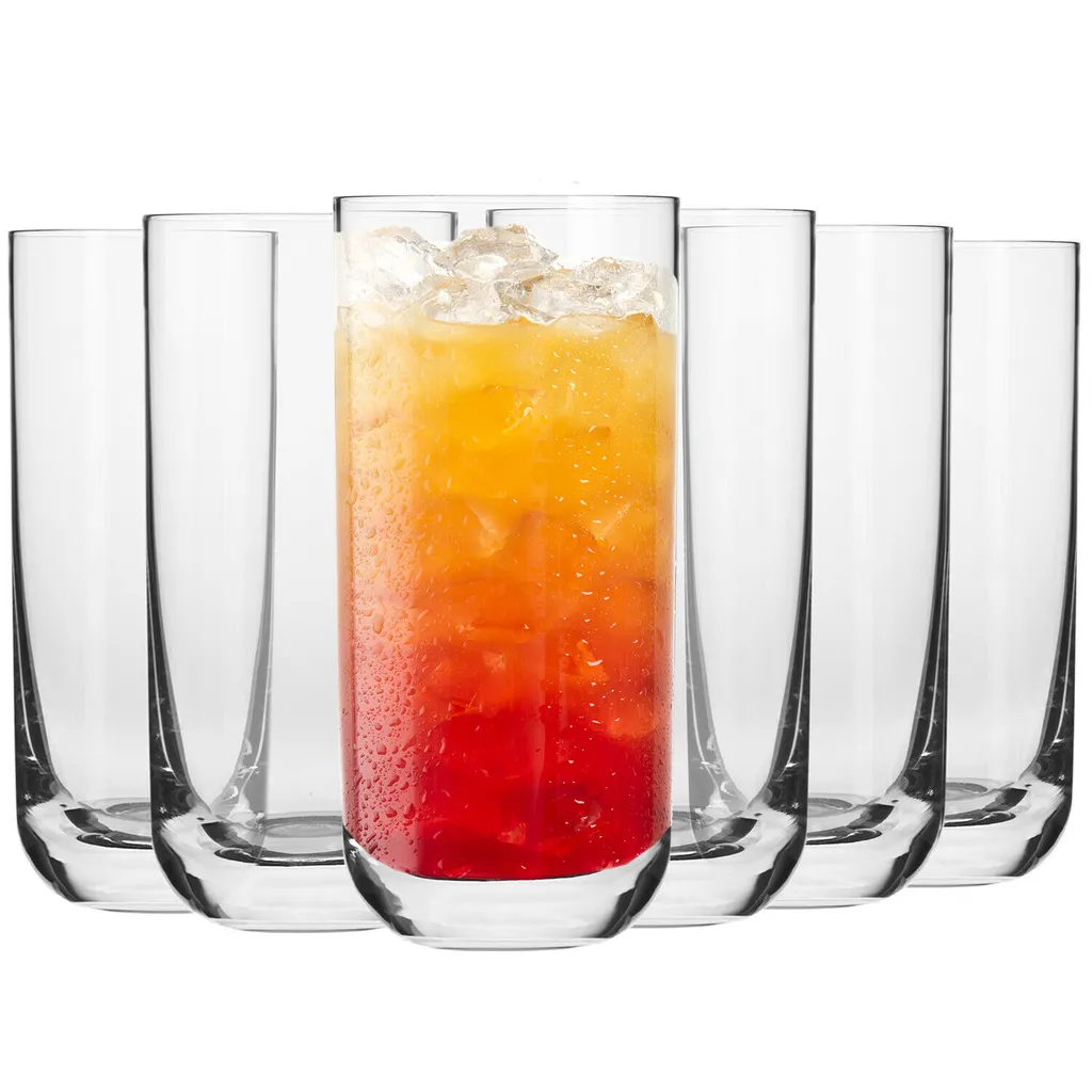 KROSNO Longdrinkgläser Wassergläser Trinkgläser | Set Von 6 | 360 ML | Glamour Kollektion | Perfekt Für Zuhause, Restaurants Und Partys | Spülmaschinenfest 4 KROSNO Longdrinkgläser Wassergläser Trinkgläser | Set Von 6 | 360 ML | Glamour Kollektion | Perfekt Für Zuhause, Restaurants Und Partys | Spülmaschinenfest – Bild 4