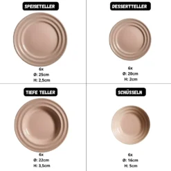 Kütahya Porselen 24 Teile Porzellan Geschirr Set Tuvana Pink PTN24Y2M0007 12 Kütahya Porselen 24 Teile Porzellan Geschirr Set Tuvana Pink PTN24Y2M0007 -Qualitätsladen Für Geschirr 42a0e7ef1bb69ad2f1eaccbd34a602ea