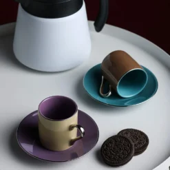 Artvigor, Porzellan Kaffeeservice, Bunt 12 Teilig Kaffee Set, Mit 6 Espressotassen 80 Ml, 6 Untertassen, Mehrfarbig 12 Artvigor, Porzellan Kaffeeservice, Bunt 12 Teilig Kaffee Set, Mit 6 Espressotassen 80 Ml, 6 Untertassen, Mehrfarbig -Qualitätsladen Für Geschirr 43182232cb14a277f3be08c056bc4b80