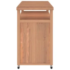 VidaXL Barwagen 120x50x90 Cm Massivholz Teak -Qualitätsladen Für Geschirr 43a234a615872fb681e637a942c05049