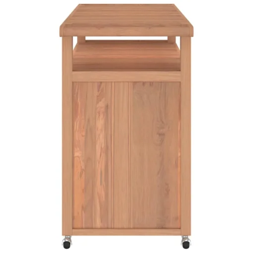 VidaXL Barwagen 120x50x90 Cm Massivholz Teak – Bild 4