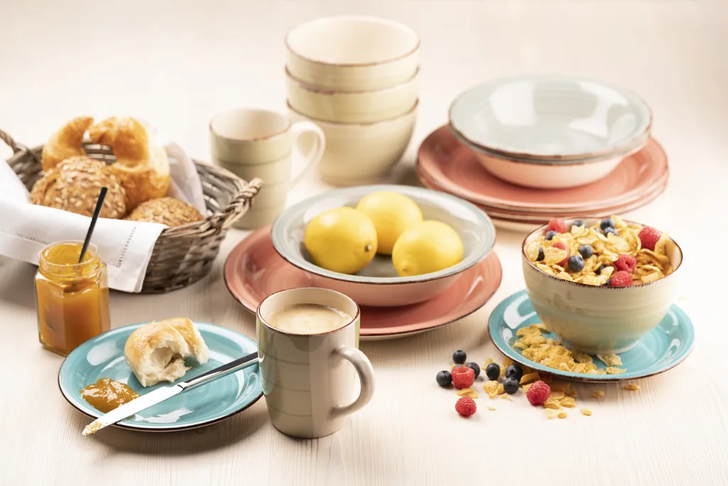 Mäser 931876 Tafelservice Lumaca Für 6 Personen, Steinzeug, Olivegrün (1 Set, 18-teilig) 5 Mäser 931876 Tafelservice Lumaca Für 6 Personen, Steinzeug, Olivegrün (1 Set, 18-teilig) – Bild 5