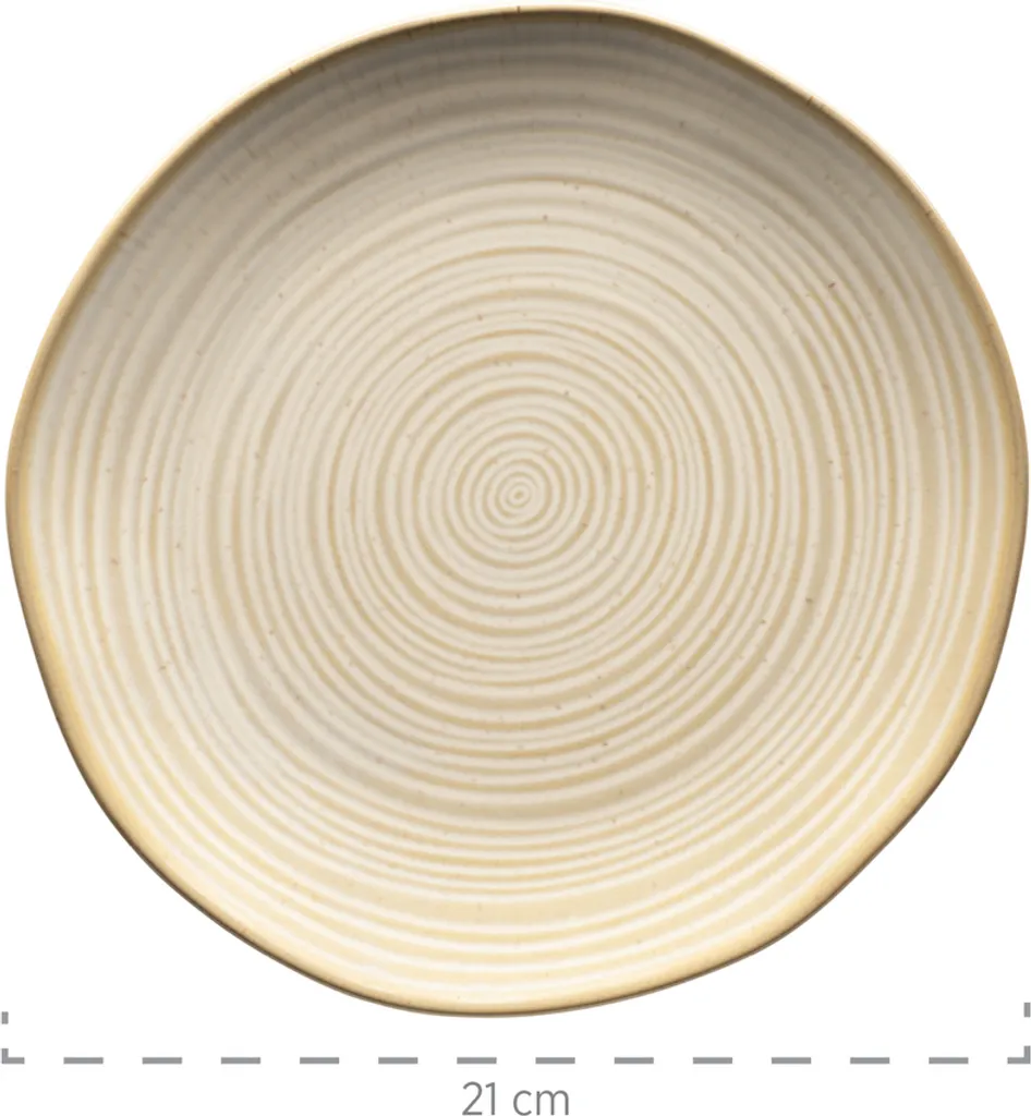 Mäser 931818 Frühstücksset Nottingham Für 4 Personen, Steinzeug, Beige (1 Set, 12-teilig) 6 Mäser 931818 Frühstücksset Nottingham Für 4 Personen, Steinzeug, Beige (1 Set, 12-teilig) – Bild 6