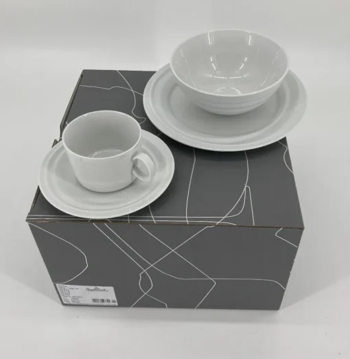 Alexander Herrmann Geschirr-Set 8-teilig, Rosenthal Porzellan, Weiß - 28495 – Bild 2