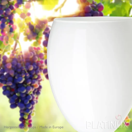 Weiße Weingläser Wasserglas Set 6 Teilig 130ml (max. 320ml) Aus Glas Massiv Weißweingläser Rotweingläser – Bild 7