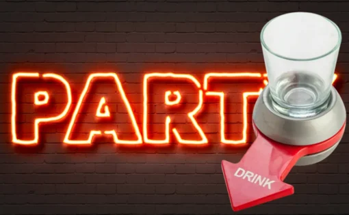 Shot Glas Spinner | Party-Spiel | Trinkspiel | Einschenken, Drehen, Trinken. Inklusive Shotglas Und Drehmechanismus – Bild 5