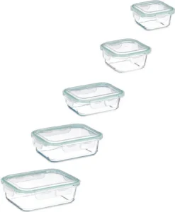 Relaxdays Frischhaltedose 12er Set -Qualitätsladen Für Geschirr 4a30fd264647e1a60a561eb618d3be3a