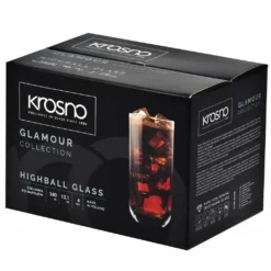 KROSNO Longdrinkgläser Wassergläser Trinkgläser | Set Von 6 | 360 ML | Glamour Kollektion | Perfekt Für Zuhause, Restaurants Und Partys | Spülmaschinenfest 17 KROSNO Longdrinkgläser Wassergläser Trinkgläser | Set Von 6 | 360 ML | Glamour Kollektion | Perfekt Für Zuhause, Restaurants Und Partys | Spülmaschinenfest -Qualitätsladen Für Geschirr 4ae51fca05494c3cf5ff70d23103529f