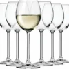 KROSNO Venezia Weißweinglas, 6er-Set, 250 Ml