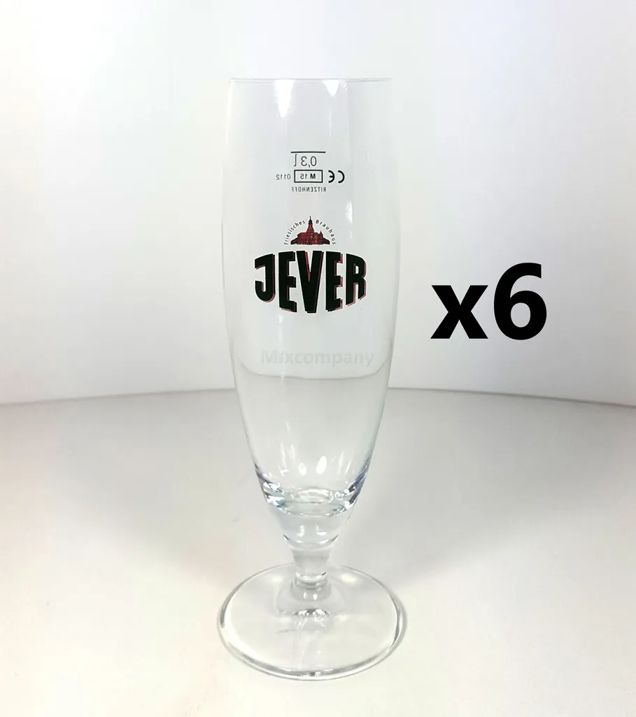Jever Pokal Bierglas 0,3l - 6er Set 1 Jever Pokal Bierglas 0,3l - 6er Set