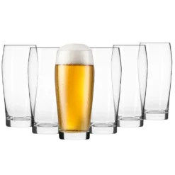 KROSNO Chill Weizengläser Biergläser, 6er-Set, 500 Ml