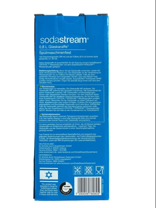 SodaStream Glaskaraffe Mit Schraubverschluss – Bild 10