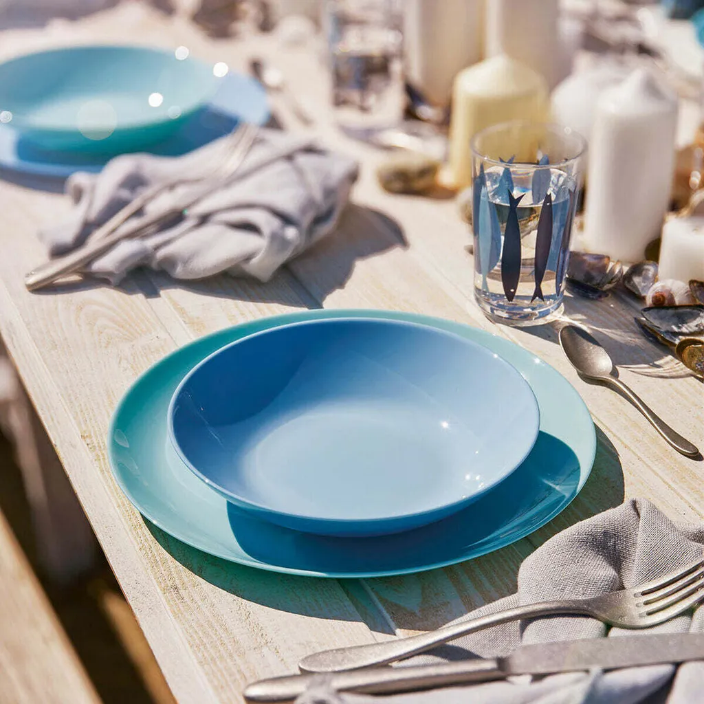 Tafelservice Diwali Light Blue Hellblau 18-teilig LUMINARC Hartglasgeschirr Geschirrset Tafelset Essservice Geschirr 12 Tafelservice Diwali Light Blue Hellblau 18-teilig LUMINARC Hartglasgeschirr Geschirrset Tafelset Essservice Geschirr – Bild 12