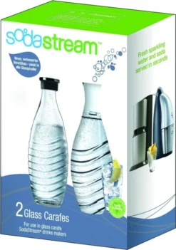 SodaStream Glaskaraffen 0,6 Liter Im 2er-Pack, 764997 29 SodaStream Glaskaraffen 0,6 Liter Im 2er-Pack, 764997 -Qualitätsladen Für Geschirr 4e54c1e8d6e81e356d31632f7cd68f1d