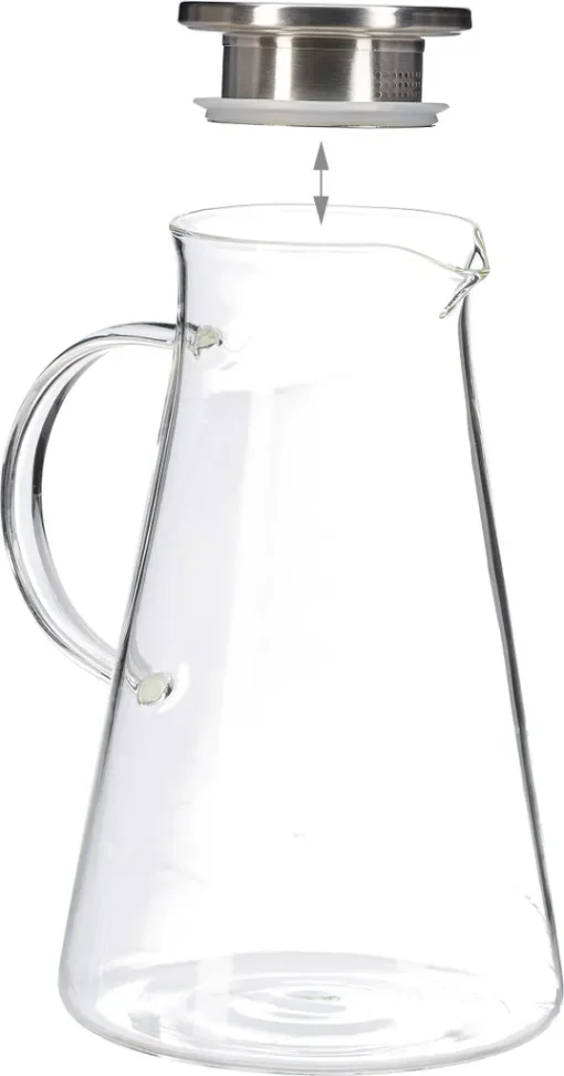 Relaxdays Glaskaraffe Mit Deckel 1,8 Liter – Bild 11