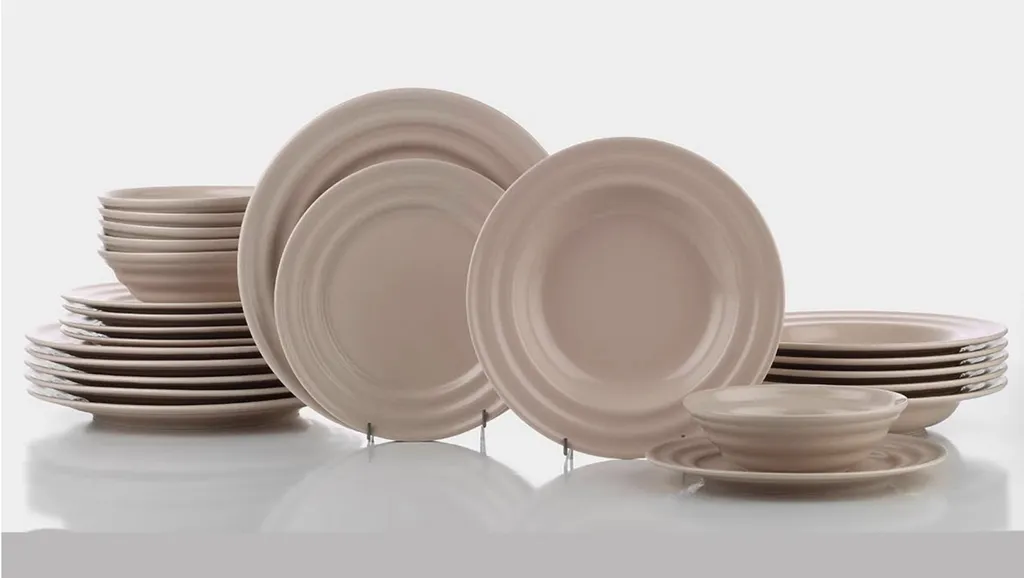 Kütahya Porselen 24 Teile Porzellan Geschirr Set Tuvana Pink PTN24Y2M0007 7 Kütahya Porselen 24 Teile Porzellan Geschirr Set Tuvana Pink PTN24Y2M0007 – Bild 7