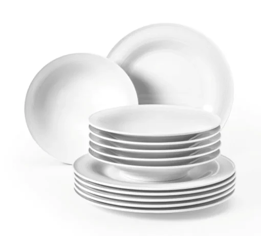 Seltmann Weiden Tafelservice 12-teilig BT Beat Weiss – Bild 6
