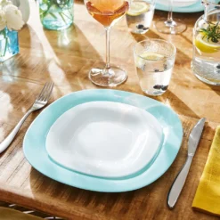 Geschirr Luminarc Carine Glas Schwarz-Weiß (19 Pcs) -Qualitätsladen Für Geschirr 517607a359ff1a780fdf65ae61453bd2