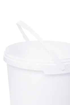 Eimer Mit Deckel Und Henkel Weiß Lebensmittelecht, Stabil, Luftdicht - Plastikeimer Mit Griff Bügel Lebensmitteleimer, Anzahl:1, Farbe:Weiß, Größe:3L -Qualitätsladen Für Geschirr 51a900b633f93ee08d2ba0f0852f8e9a