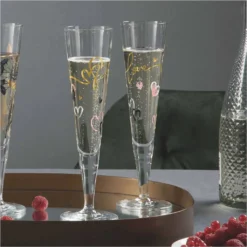 Goldnacht Champagnerglas-Set F23 Von Carolin Oliveira -Qualitätsladen Für Geschirr 521f85b8bb84cc770e461bff7abc95a9