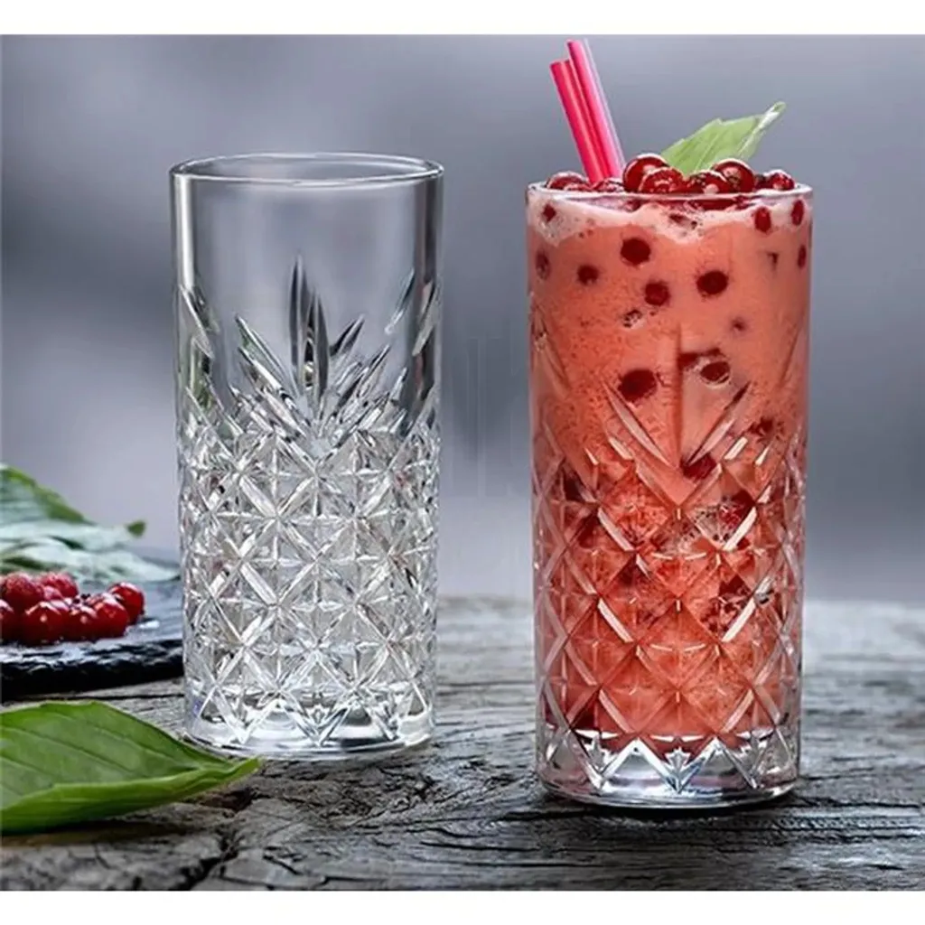 Pasabahce Timeless 520205 Longdrink Glas Wassergläser Kristall Design 4´er Set Transparent 365 Ml 6 Pasabahce Timeless 520205 Longdrink Glas Wassergläser Kristall Design 4´er Set Transparent 365 Ml – Bild 6