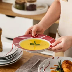 MALACASA, Serie Felisa, 36 Tlg. Set Porzellan Geschirrset Tafelservice Mit 12 Speiseteller, 12 Dessertteller, 12 Suppenteller Für 12 Personen 10 MALACASA, Serie Felisa, 36 Tlg. Set Porzellan Geschirrset Tafelservice Mit 12 Speiseteller, 12 Dessertteller, 12 Suppenteller Für 12 Personen -Qualitätsladen Für Geschirr 55b0b2dba33f37d2297626c02517e64e