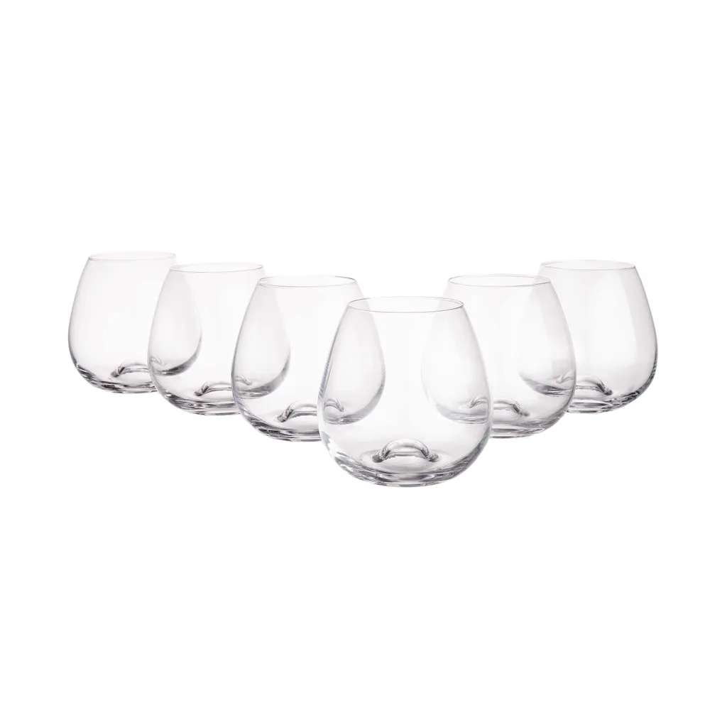 BUTLERS SENZA 6x Rotweingläser Ohne Stiel 440ml 1 BUTLERS SENZA 6x Rotweingläser Ohne Stiel 440ml