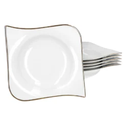 30tlg Geschirrset Silverline Kombi 6Pers Gold Kaffee Unterteller Kuchen/Speiseteller Suppenschale 9 30tlg Geschirrset Silverline Kombi 6Pers Gold Kaffee Unterteller Kuchen/Speiseteller Suppenschale -Qualitätsladen Für Geschirr 566102df8343170a2e95862cdabfc6d9
