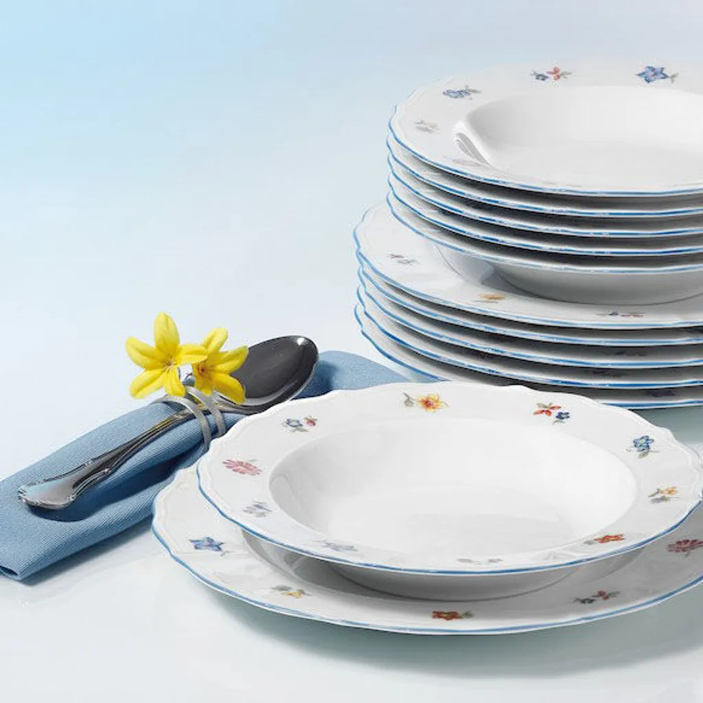 Seltmann Weiden Frühstück-Set Sonate Bunt Landhaus Traditionell 4 Seltmann Weiden Frühstück-Set Sonate Bunt Landhaus Traditionell – Bild 4