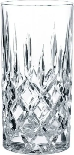 Nachtmann 0089208-0 Noblesse Longdrinkbecher, 375 Ml, 14,8 Cm, Klar (4er Pack)