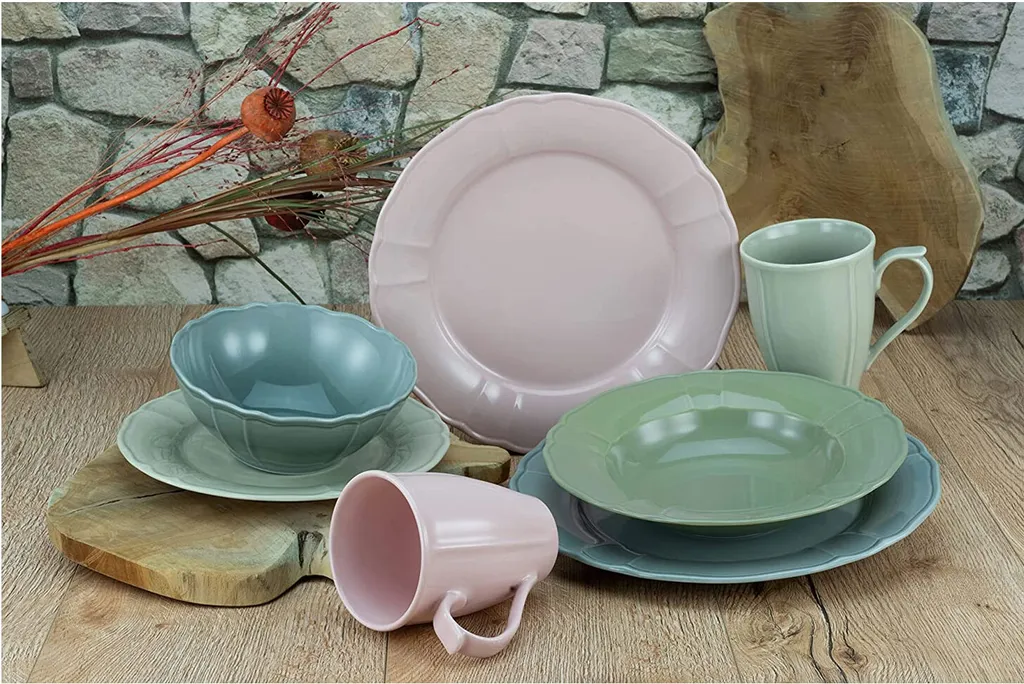 CreaTable 23819 Kombiservice Flora Colors Für 4 Personen, Porzellan, Mehrfarbig (1 Set, 16-teilig) 6 CreaTable 23819 Kombiservice Flora Colors Für 4 Personen, Porzellan, Mehrfarbig (1 Set, 16-teilig) – Bild 6