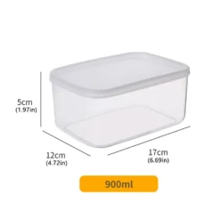 4 Stück/Set Lebensmittel Frisch Aufbewahren Aufbewahrungsbox Lebensmittelbehälter Frischhaltedosen Küchenaufbewahrung Mit Deckel,Mikrowellen- Und Spülmaschinengeeignet -Qualitätsladen Für Geschirr 5b2dd8a712ce2409cbf9f302e326f78b