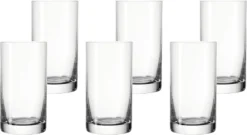 LEONARDO 039612 Easy+ Wasser Becher Medium, Glas, 240ml, H 12cm, Klar (6 Stück) -Qualitätsladen Für Geschirr 5b4ccdb79d2cfa000194001015521168