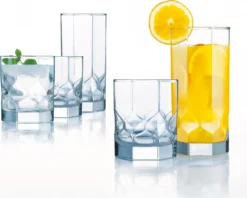 Trinkgläser 6 Stück Hoch Octime Diamond 310 Ml LUMINARC -Qualitätsladen Für Geschirr 5ba8895bb7d94449bc55f60150479574