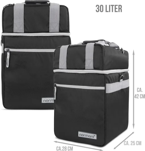 Normani Isolierte Kühltasche Mit 2 Fächern 30 L – Bild 2
