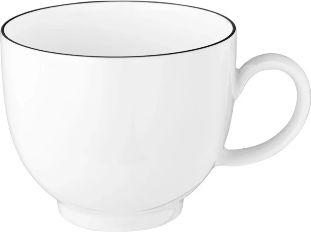 Seltmann Weiden Kaffeeservice Lido Schwarz Mit Farbrand Zeitlos 8 Seltmann Weiden Kaffeeservice Lido Schwarz Mit Farbrand Zeitlos – Bild 8