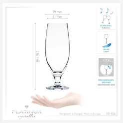 Bierkelche 500ml (max. 580ml) Set 6-Teilig Bierglas Weizengläser Aus Crystalline Glas 9 Bierkelche 500ml (max. 580ml) Set 6-Teilig Bierglas Weizengläser Aus Crystalline Glas -Qualitätsladen Für Geschirr 5ea42374ba19e8222eb47e296f6b09dd