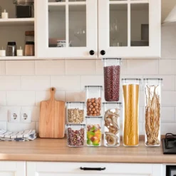 Lospitch 8er Set Vorratsdosen Müsli Behälter Mehl Nudel Schüttdose Pasta Lebensmittel 11 Lospitch 8er Set Vorratsdosen Müsli Behälter Mehl Nudel Schüttdose Pasta Lebensmittel -Qualitätsladen Für Geschirr 5f408b84d0877e27761e0241e299a5b0