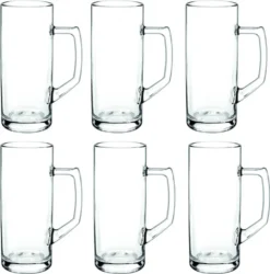 Borgonovo 12002620 Reno Bierseidel, Bierkrug, Bierglas, 645ml, Mit Füllstrich Bei 0,5l, Glas, Transparent, 6 Stück 7 Borgonovo 12002620 Reno Bierseidel, Bierkrug, Bierglas, 645ml, Mit Füllstrich Bei 0,5l, Glas, Transparent, 6 Stück -Qualitätsladen Für Geschirr 5fbe9e38a9ed30fd23e03201fe0c0089