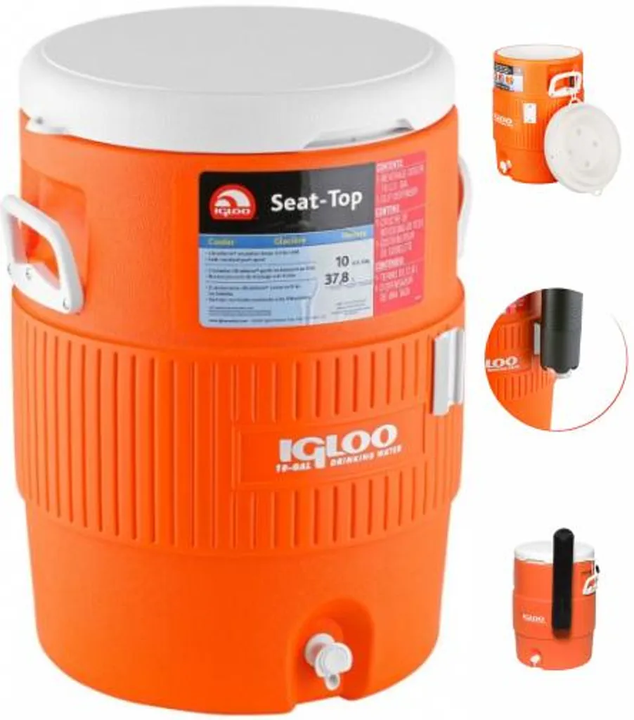 IGLOO Getränkebehälter 'Seat Top 10 Gallon' 38L 4 IGLOO Getränkebehälter 'Seat Top 10 Gallon' 38L – Bild 4