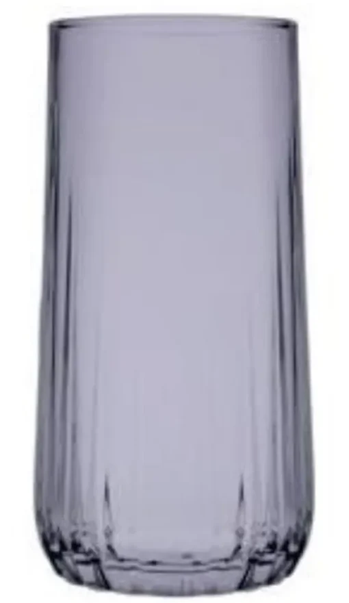 Pasabahce Nova Dunkle Longdrink Gläser 3er Set 360ml Grau Schwarz 420695 – Bild 2