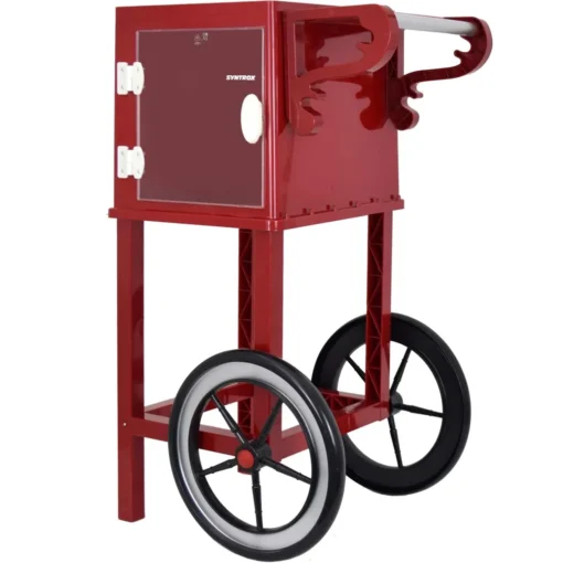 Syntrox Untergestell Popcornwagen Für Popcorn Maker Mit Zwei Reifen – Bild 2