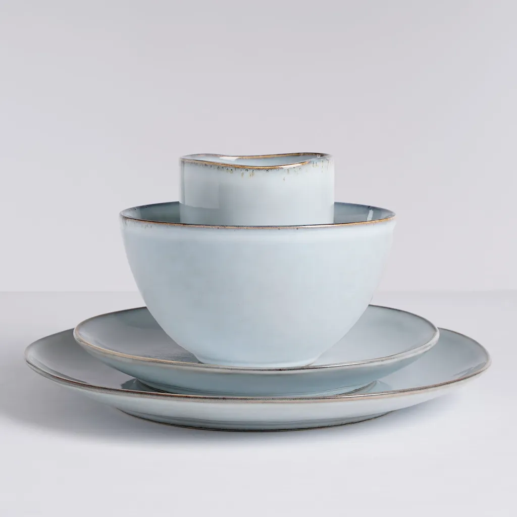 Mica Decorations Tabo Service Set Für 4 Personen - Keramik - Grau 6 Mica Decorations Tabo Service Set Für 4 Personen - Keramik - Grau – Bild 6