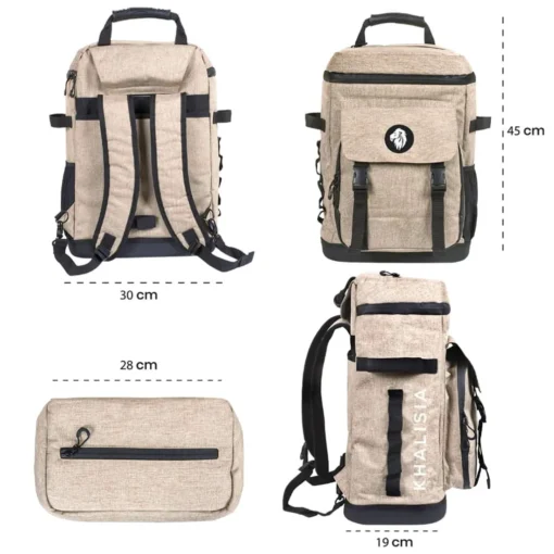 KHALISIA Kühltasche - Fahrradtasche Für Gepäckträger - Einsetzbar Als Gepäckträgertasche - Fahrrad Rucksack - Picknicktasche - Lunchtasche - Thermotasche Hält Kalt & Warm – Bild 6