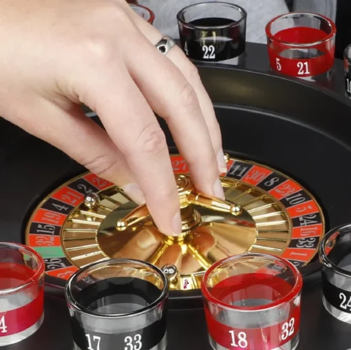 HI Roulette-Trinkspiel Roulette Schwarz – Bild 3