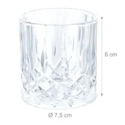 Relaxdays Whisky Gläser 4er Set -Qualitätsladen Für Geschirr 653acdf1e02f2d934713c4967508e9c1